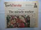 Chicago Tribune Sports 1997 June 12 Bulls Nba Finals Pippen Jordan Pizza N9
