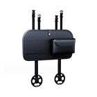 Car Back  Organizer Backseat Foldable Table Tray PVC Leather Storage P9B5