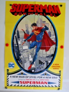 Gay Superman: Son of Kal-El POSTER DC Comics 36 x 24 Superboy LGBT+ raro promo - Foto 1 di 2