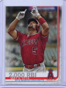 2019 Topps Update Series - Checklist Albert Pujols #US72 Albert Pujols Angels - Picture 1 of 2