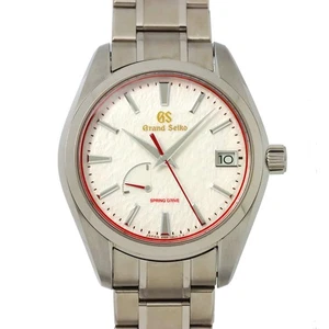 Grand Seiko Spring Drive SBGA421 9R65-0DL0 Date White Dial Mens Watch 90298912 - Picture 1 of 7
