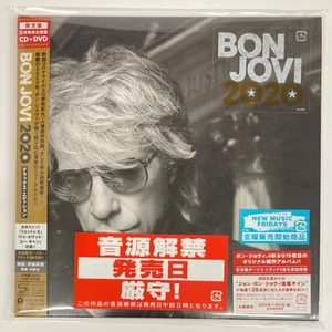 BON JOVI "2020 +2 DELUXE EDITION" CD+DVD (JAPANESE PROMO W/OBI) FREE SHIPPING - Picture 1 of 3