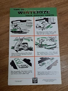 Vintage 1950s Mutual Insurance Safety Poster - Bild 1 von 3