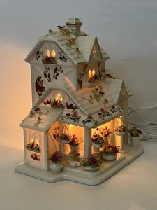 Royal Albert Porcelain Old Country Roses FLOWER SHOPPE Country Night Light New - Picture 1 of 23