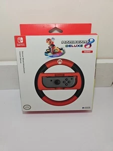 Brand New HORI Official Nintendo Switch Mario Kart 8 Deluxe Wheel Mario Version - Imagen 1 de 2