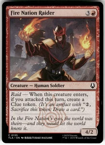 MTG - Fire Nation Raider 135 Avatar: L'ultimo dominatore dell'aria C - Foto 1 di 2