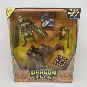 Juego de figuras de acción Dragon Flyz Warrior Peak con Arise 66230 Galoob nuevo LEER - Imagen 1 de 9