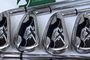 Callaway X-20 Irons / 4-PW+SW / Uniflex Callaway X-20 Shafts - Picture 1 of 7
