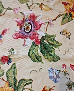 Brunschwig And Fils Parfum D Ete tessuto farfalle floreali 7 iarde pls leggi - Foto 1 di 5