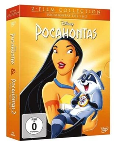 Pocahontas & Pocahontas II (German) DVD (1995) Quality Guaranteed Amazing Value - Picture 1 of 7