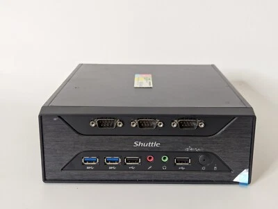 PC delgada Shuttle XC60J sin ventilador de 3 litros Foto 1 de 4
