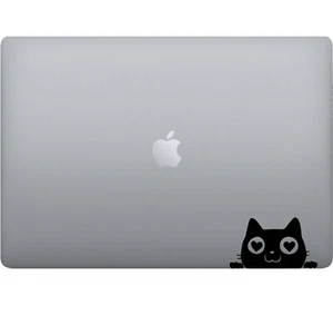 Adesivi gattino love Laptop Sticker Decalcomania Vinile Tablet Art Macbook P0045 - Photo 1/3