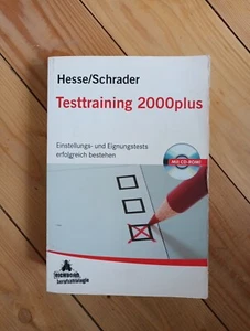 HESSE / SCHRADER TESTTRAINING 200PLUS EINSTELLUNGS- UND EIGNUNGSTESTS ohne CD - Bild 1 von 1