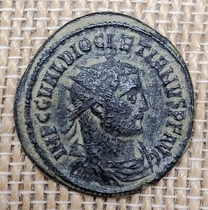 Roman Emperor Philosopher Diocletian Authentic Genuine Ancient Coin with COA  - Picture 1 of 4