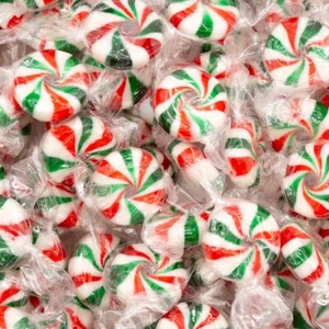 Menta Peppermint Starlight, caramelo duro de molinete, 1,5 libras (aproximadamente 110 piezas) - Imagen 1 de 7