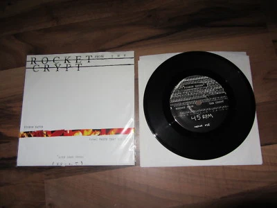 rftc ROCKET FROM THE CRYPT Both Good Songs black vinyl 7" single - Image 1 of 2