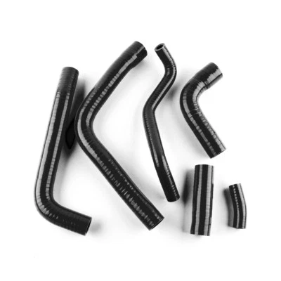 PARA 1999 2000 2001 2002 YAMAHA YZF-R6 YZF R6 R6N MANGUERA RADIADOR SILICONA NEGRO Foto 1 de 4