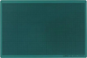 Linex Schneidematte A3 30x45cm, mit mm-Raster, selbstheilende Schnittfläche, grü - Bild 1 von 3