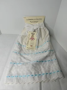 Simplicity 1961 Print Pattern Archives Hostess Janice Apron Kitchen Lace Vintage - Picture 1 of 5