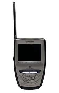 Casio EV-660 LCD Color TV Handheld & Portable  TFT Active Matrix Tested Working - Picture 1 of 7