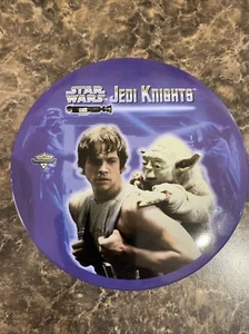 1998 ~Star Wars Jedi Knights Metal Card Set w/ Tin RARE Luke Skywalker Yoda - Picture 1 of 4