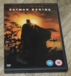 DVD - Batman Begins, Certificate 12, Very Good Condition - Picture 1 of 4