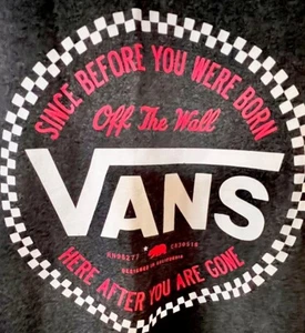 Camiseta VANS Checkerboard Sello Logo Para Hombre Gris Oscuro Jaspeado Talla M - Imagen 1 de 4