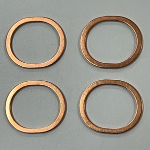 (4) Copper Exhaust Manifold Gasket for VW T-2 74-79 1800-2000cc - 039 256 251 - Picture 1 of 1