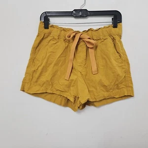 Pantalones cortos LOFT amarillos informales con cordón cintura ajustable para mujer talla S - Imagen 1 de 7