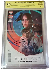 Star Wars: Rogue One Adaptation Issue #1 Comic. Signed by Diego Luna. 1st Appear - Picture 1 of 13