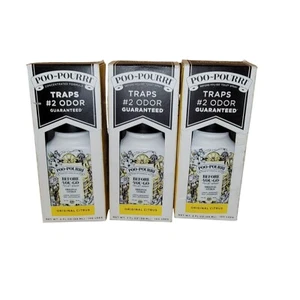 PooPourri Original Citrus Toilet Spray 2 Oz Three-Pack - Picture 1 of 2