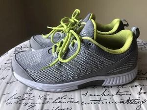 Orthofeet Biofit 987 Womens Sz 10.5 D Wide Gray Orthopedic Low Knit Walking Shoe - Picture 1 of 11