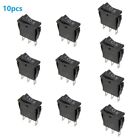 10pcs OnOffOn Rectangle Rocker Switch 3 Position SPDT for Boats and Yachts