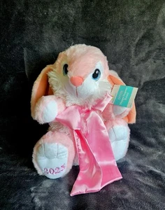 New Way to Celebrate Easter Large Pink Hopster dated 2025 Bunny Plush, 13 in - Picture 1 of 9