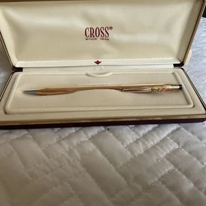 Cross Ballpoint Pen 14Kt Gold 1502 NWB - Picture 1 of 5