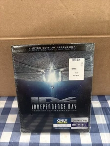 Independence Day (1996) Blu-ray 2-Disc BestBuy Exclusive US Release STEELBOOK - Imagen 1 de 6