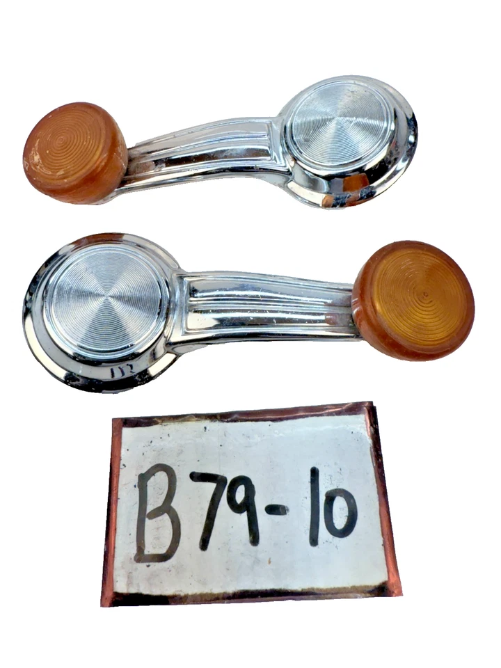 Manivela de ventana de puerta Corvette 1967-1981 GTO Chevelle Impala Cutlass B79-10 Foto 1 de 4