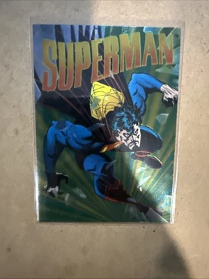 1995 Skybox Superman Hard Hitters Insert #H10 - Image 1 of 4