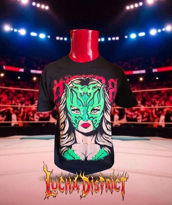 Camisas adultas La Hiedra lucha libre - Imagem 1 de 4