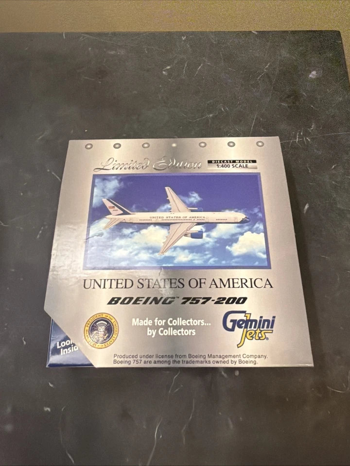 Gemini Jets Airplane Model United States of America Boeing B757-200 80001 Toy - Image 1 of 4