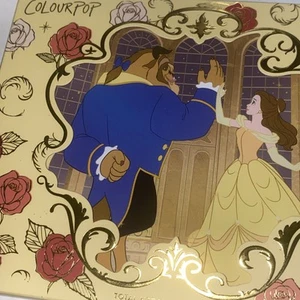 New Disney Colourpop Beauty and the Beast Shadow Palette Makeup Belle - Picture 1 of 8