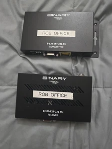 Binary B-520-EXT-330-RS-IP Sender und Empfänger ohne Netzteil - Bild 1 von 4