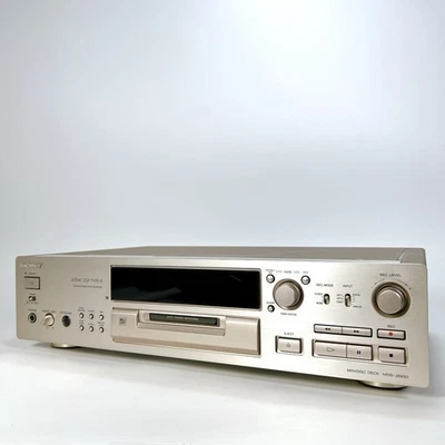 SONY MDS-JB930 Deck MD Recorder Gold Minidisc ATRC DSP Main Unit Only Working - Image 1 of 4