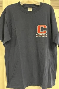 T-shirt Cornell University Collegiate Ivy League NCAA blu uomo grande ottime condizioni ๐ป๐ด - Foto 1 di 5