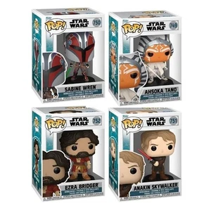 Funko Pop Star Wars: Ahsoka Figuras Vinilo Onda 3 Pack de 4 - Imagen 1 de 14