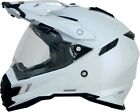 AFX [0110-3750] FX-41DS Solid Helmet Md Pearl White