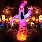 FANTÔME GONFLABLE géant coloré clignotant souffler Halloween 12 pieds CLTOWANY