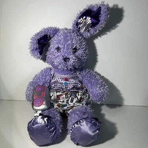 JAMMIN' MUSIC BUNNY Build-A-Bear 18 Zoll zottelig lila Plüsch Musical Works - Bild 1 von 6