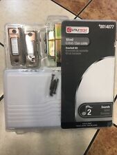 Utilitech Wired Doorbell Kit White Model #UT-110-01 New in Package