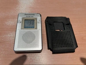 Panasonic RF-ND200R Taschenradio Silber AM/FM Betrieb bestätigt Japan - Bild 1 von 7